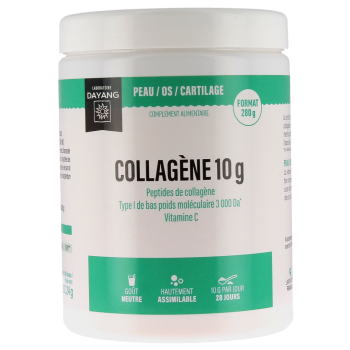 Collagène 10g peau/os/cartilage Dayang - pot de 280g