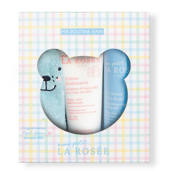 Ma routine bain Mon Petit La Ros&eacute;e - coffret de 3 produits