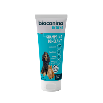 Shampoing poils longs chien et chat Biocanina - tube de 200 ml