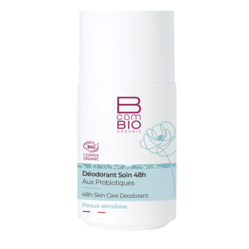 Déodorant soin 48H bio BcomBIO - roll-on de 50 ml