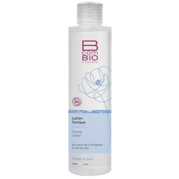 Lotion Tonique visage et yeux BcomBIO - flacon de 200 ml