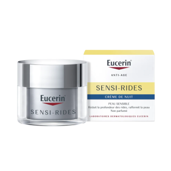 Sensi-rides Crème de nuit anti-rides Eucerin - pot de 50 ml