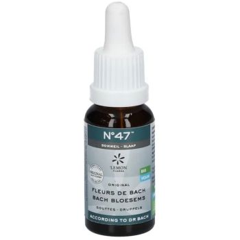 Fleur de bach n°47 Sommeil bio Lemon Pharma- flacon de 20ml