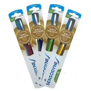Brosse à dents Soin et précision extra-souple Sensodyne - une brosse à dents 