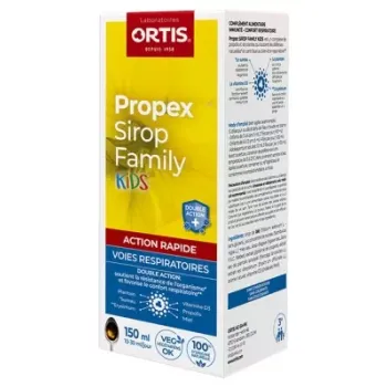 Propex sirop family kids voies respiratoires Ortis - flacon de 150ml