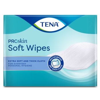 ProSkin lingettes douces 30x32cm Tena - 135 lingettes