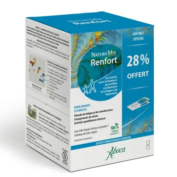 Nature Mix Advanced Renfort énergie Aboca - boîte de 28 sachets orodispersibles