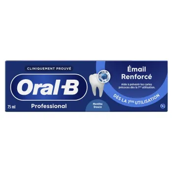 Dentifrice Email Renforcé menthe douce Oral-B - tube de 75ml