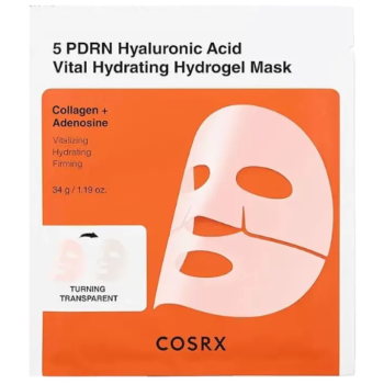 5PDRN masque hydrogel hydratant &agrave; l'acide hyaluronique Cosrx - 3 masques