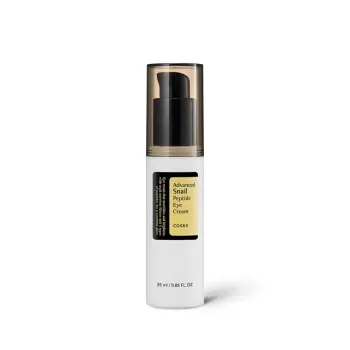 Advanced snail soin contour des yeux aux peptides et bave d'escargot Cosrx - flacon-pompe de 25ml