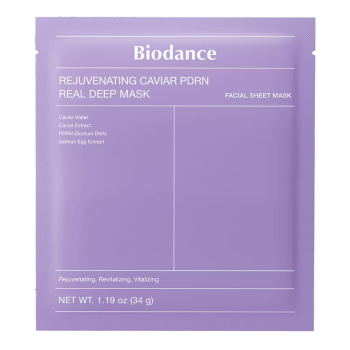 Masque régénérant profond au caviar & PDRN Biodance - sachet de 1 masque