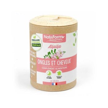 Alfalfa Ecoresponsable Nat&Form - boite de 60 gélules