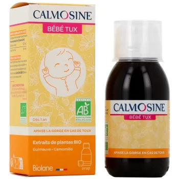 Bébé Tux bio Calmosine - flacon de 100ml
