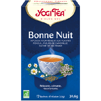 Bonne Nuit bio Yogi Tea - boite de 17 sachets