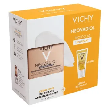 Coffret Neovadiol protocole post-ménopause relipidant Vichy - coffret de 2 produits