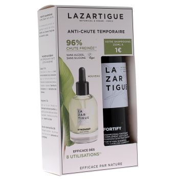 Coffret anti-chute temporaire Lazartigue - coffret de 2 produits