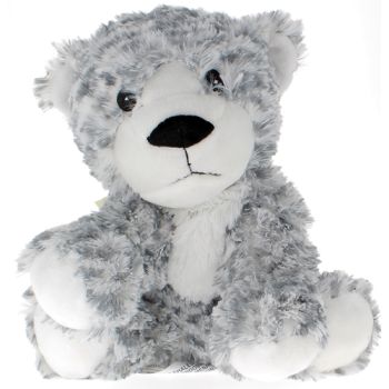 Cozy peluche bouillotte Léopard Soframar - 1 peluche de 30 cm