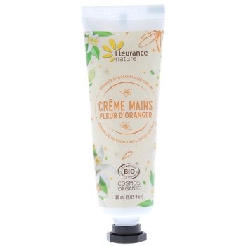 Crème mains fleur d'oranger bio Fleurance nature - tube de 30ml