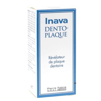 Dento-Plaque Révélateur de plaque dentaire Inava - flacon de 10 ml