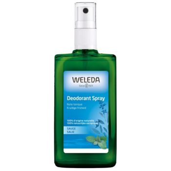 Déodorant à la sauge Weleda - spray de 100 ml