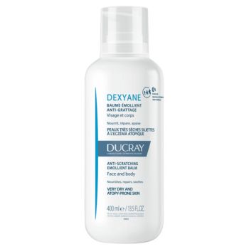 Dexyane baume émollient anti-grattage Ducray - flacon de 400 ml