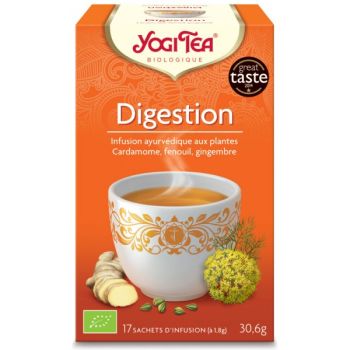 Digestion BIO Yogi Tea - boite de 17 sachets 