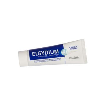 Elgydium blancheur dentifrice au bicarbonate micropulvérisé - tube de 50 ml