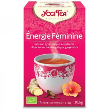 Energie féminine BIO Yogi Tea - boite de 17 sachets 