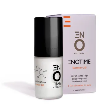 Enotime Booster C10 sérum anti-oxydant ENO laboratoire Codexial - flacon-pompe de 15ml