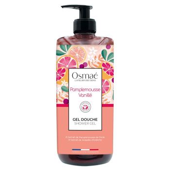 Gel douche Pamplemousse Vanillé Osmaé - flacon-pompe de 1L