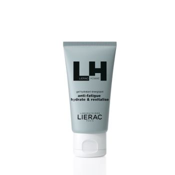 Gel hydratant énergisant anti-fatigue Lierac homme - tube de 50ml