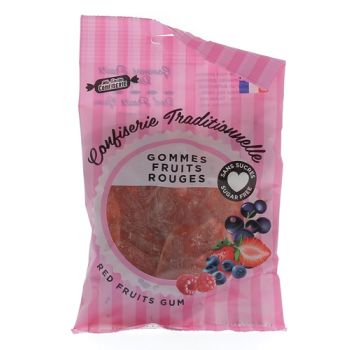 Gommes fruits rouges sans sucres Ma petite confiserie - sachet de 100g