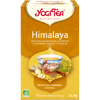 Himalaya bio Yogi Tea - boite de 17 sachets 
