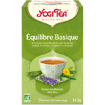 Infusion Équilibre Basique Yogi Tea - boite de 17 sachets