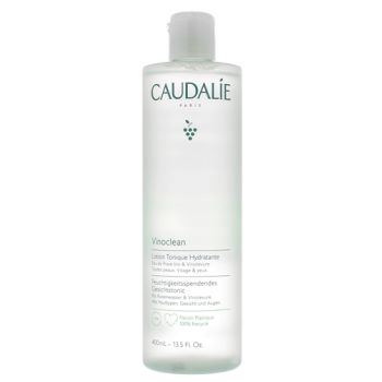 Lotion tonique hydratante Vinoclean Caudalie - flacon de 400 ml