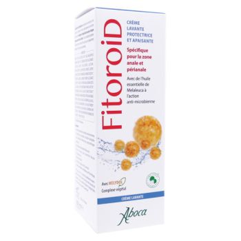Fitoroid crème lavante protectrice et apaisante Aboca - flacon de 100ml