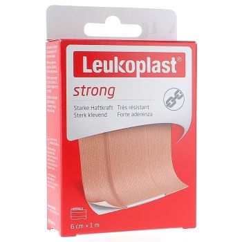 Leukoplast Strong Pansement adhésif à découper BSN Médical - une bande de 6 cm x 1 m