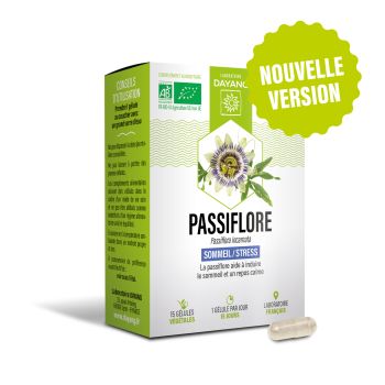 Passiflore bio sommeil stress Dayang - boîte de 15 gélules