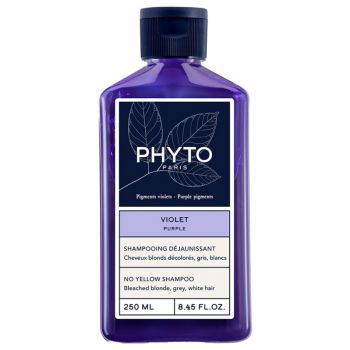 PhytoViolet Shampoing déjaunissant Phyto Paris - flacon de 250 ml