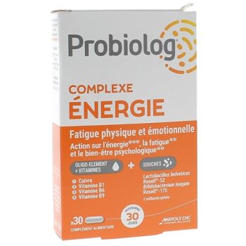 Probiolog Complexe Energie Mayoly Spindler - boîte de 30 gélules