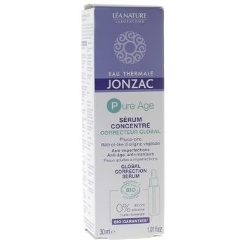 Pure Age Sérum concentré correcteur global Eau thermale Jonzac - flacon de 30ml