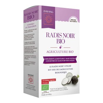 Radis noir Bio Dayang - boîte de 15 gélules