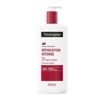 Réparation Intense Lait corps CICA Neutrogena - flacon-pompe de 400ml