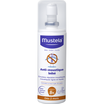 Spray anti-moustique bébé Mustela - spray de 100ml