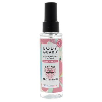 Spray anti-moustiques parfumé peaux sensibles Bodyguard - spray de 100ml