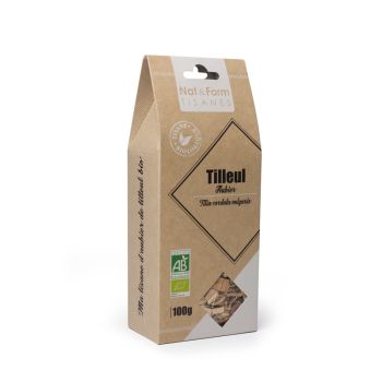 Tisane Aubier de Tilleul Ecorce bio Nat & Form - Sachet de 100 g