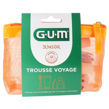 Trousse voyage junior GUM - trousse contenant 3 produits