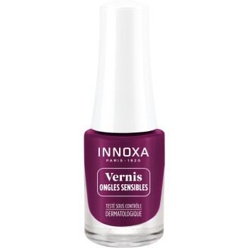 Vernis à ongles hypoallergénique Pourpre 701 Innoxa - flacon de 5 ml