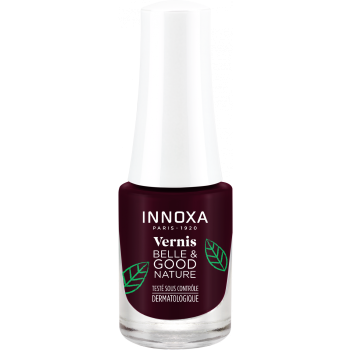 Vernis à ongles Good Nature Cassis Innoxa - flacon de 5 ml