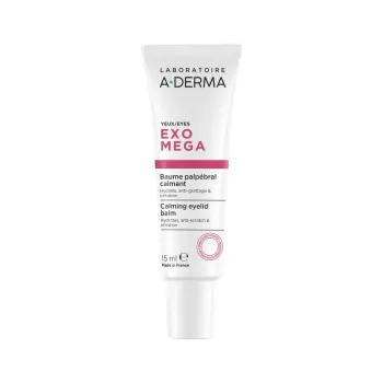 Exomega baume palp&eacute;bral calmant A-Derma - tube de 15ml